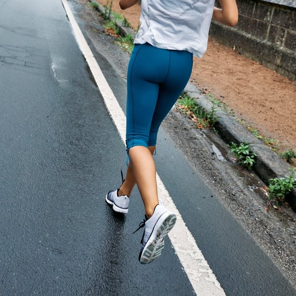 NWT FP Movement Class Act Cropped Legging / Bluegrass - Picture 3 of 5